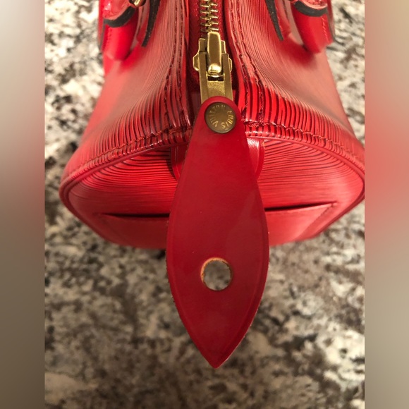 🔥🔥EEUC Vintage Louis Vuitton Epi Red Speedy 25 - Picture 7 of 16